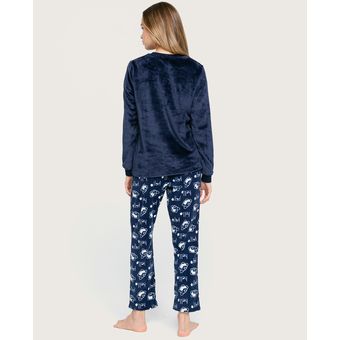 Pijama Mujer Sybilla-Azul 