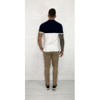 Camiseta Polo Bloque Azul D3001 