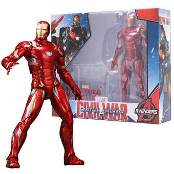 7 Pulgadas Muñeca Figura de Marvel The Avengers Iron Man 