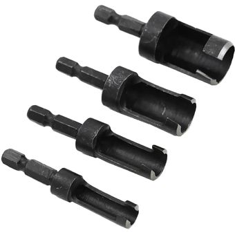 herramientas de corte de mad 4x de juego de brocas de vástago redondo 