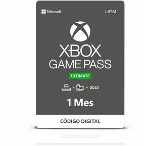 Xbox Gamepass Ultimate 1 Mes Código Original