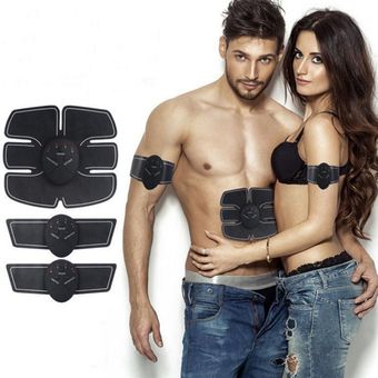 Estimulador muscular inteligente para adelgazamiento,masajeador con almohadilla y pegatina para moldear el abdomen,los brazos y la silueta,para fitness,EMS 