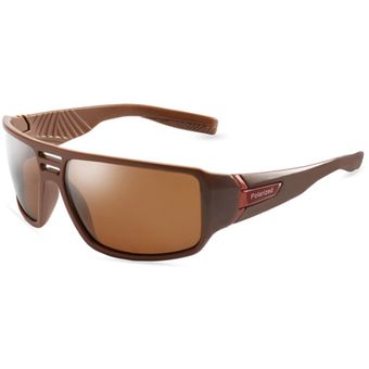 Glitztxunk Polarized Sunglasses Men Black Square Retro Sun 