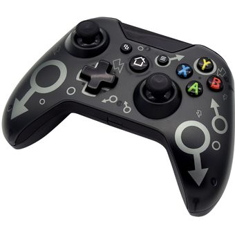 Control Inalambrico Usb N 1  Compatible Con Xbox One  Ps3   Pc 2 4G  Dual Motor Negro - BLACKPCS