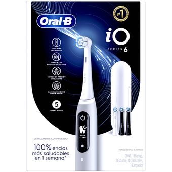 Cepillo de Dientes Eléctrico - Oral-B iO Serie 8, Bluetooth, 6