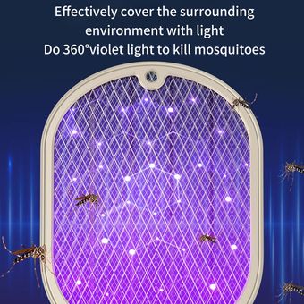 lámpara antimosquitos recargable Matamosquitos eléctrico de verano 