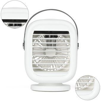 Rotativo portable del ventilador del ventilador fría agua silenciosa de carga USB para oficinas pequeñas Para Ventilador 