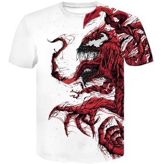 Camisetas casuales estampadas d DJL Ropa de calle de verano del para camiseta de Hombre efecto 3D 