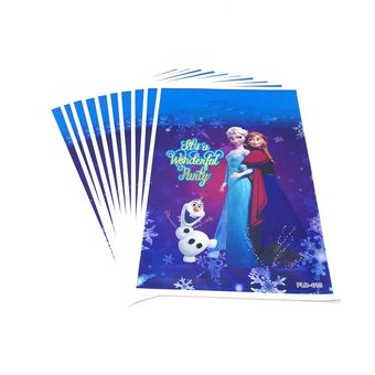 bolsas Snow Queen-Bolsa de botín para fiesta de Frozen 2 Anna Elsa 