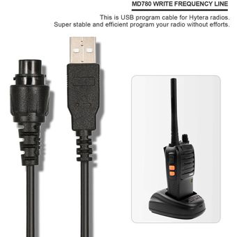 Programación USB cable PC-37 para HYT Hytera de radio de dos vías accesorios radio 