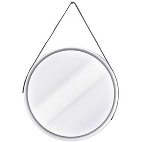 Espejo Circular Kyuden Home Minimalista 52 cm - Blanco