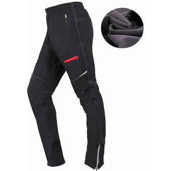 Pantalones De Ciclismo Para Hombre Térmicos, Impermeables 