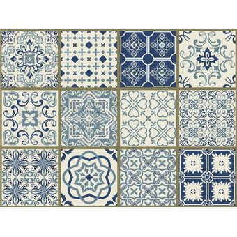 Azulejos Autoadhesivos Decorativos Otomano Islam Árabe Indio Avery 
