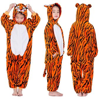 bonito-LA27 Panda Pijama de unicornio para y niñas Mono de dormir de invierno dinosaurio viñetas de animales disfraz de León 