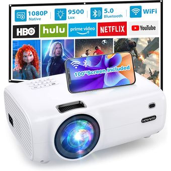 Proyector Videobeam Wifi Combo Full Celular Android iPhone