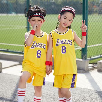 Traje de baloncesto para niños Kobe No 8-A 