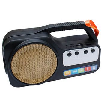 Parlante Bluetooth Altavoz Fm Radio Musica Linterna 1621 Buen Sonido