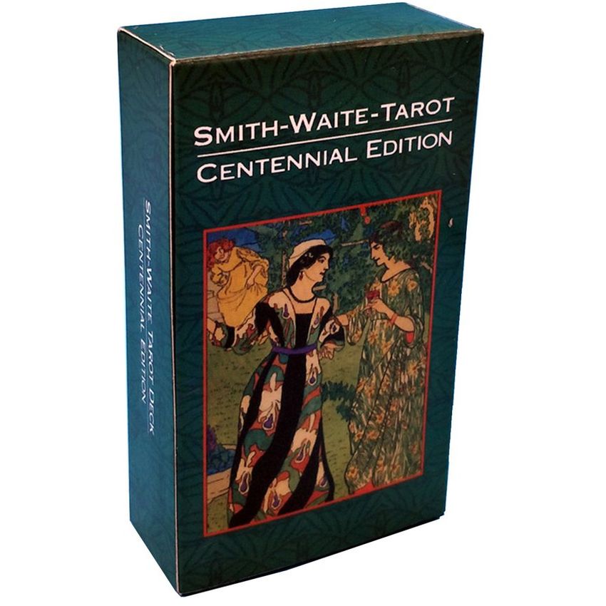 Smithwaite Cartas de tarot 78 hojas / conjuntos de color caja de embalaje