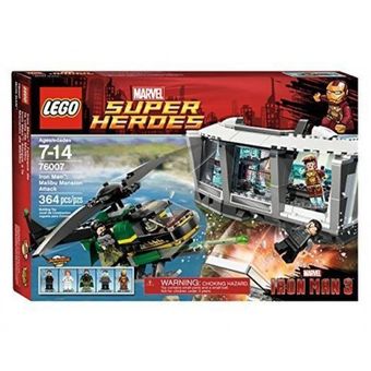 LEGO 76007 Super Heroes Iron Man Malibu Mansion Attack 