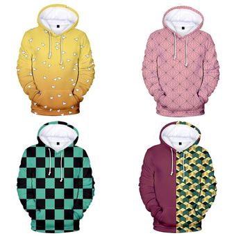 Sudadera con capucha 3D fresco Nueva llegada Demonio Slayer Kimetsu No Yaiba Sudadera con capucha 