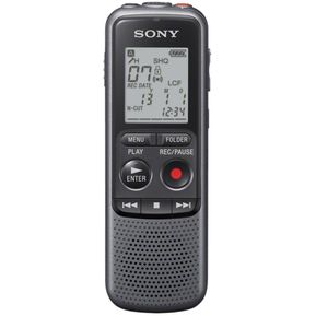 Grabadora De Voz Periodista Sony ICD PX240 4GB - Negro