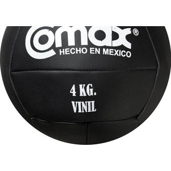 Balón Medicinal Comax Color Negro De 4 Kg