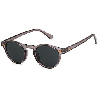 Retro Round Sunglasses Men Women Vintage Design Small Sun 