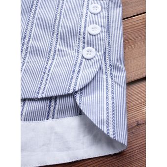 Blusa de manga larga con bordado de gato para mujer Grey 
