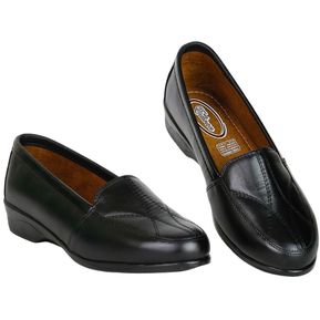 Zapato Casual Mujer Salvaje Tentación Negro 04103501 Piel