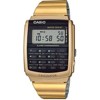 Precioso reloj Casio dorado digital, todo un clásico unisex