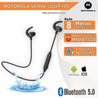 audífonos bluetooth motorola verve loop 105