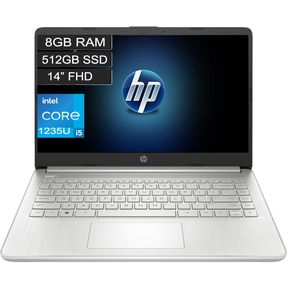 Laptop Hp 14-dq5016la Corei5 1235u 8gb 512gb 14 Plateado Freedos