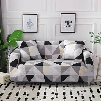 #color 31 Funda geométrica elástica para sofá,cubierta moderna para silla,Protector para muebles de sala de estar,1234 asientos 