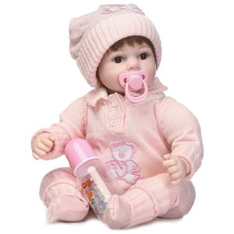 NPK último 50cm silicona renacido boneca Realista muñeca bebé a la mod 