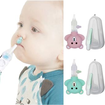 Aspirador Nasal De Succión Suave Para Bebé Saca Mocos Bebe