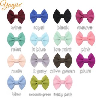 10 Piezaslote De Arco De Cabello Sólido 4 horquilla De Diy 