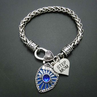 Mi Pulsera De Cadena De Forma Insignia De Hombre Encanto De 