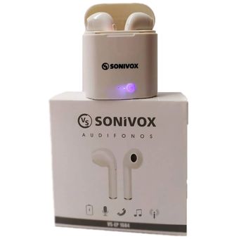 Audifonos Stereo Sonivox VS EP1684 Bluetooth Inalambricos Blanco