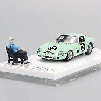 decoración 250GTO muñeco Enzo coche de carreras limitado Colección Modelo de coche de resina a escala 1:64 diseño de escena 