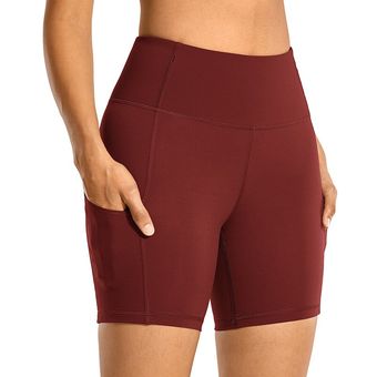 #Savannah03 pantalones cortos transpirables de lujo para mujer,Shorts de motorista,de cintura alta 