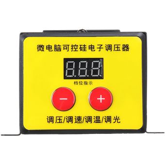 Controlador de voltaje variable de temperatura del termostato digital 