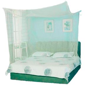 Toldillo tradicional cama doble blanco ajustable cama sencilla