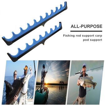 Azul Caña de pescar titular EVA suave de pesca de la carpa de accesorios Accesorios de pesca Negro 