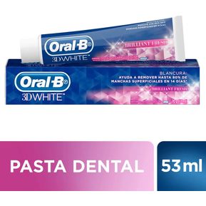 Crema Dental Oral B 3D White Tubo x 53 Ml