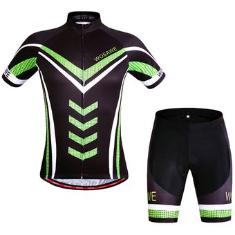 Uniforme Ciclismo Jersey 3D Gel Padded Short Bici Ruta Bicicleta Hombre Reflectante Noche 