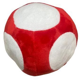 Peluche Nintendo Plush Con Sonido Hongo Rojo