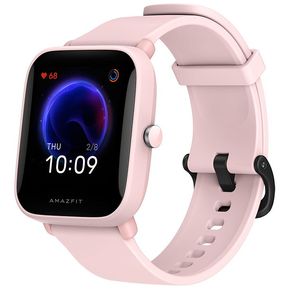 xiaomi amazfit bip u pro pink smartwatch