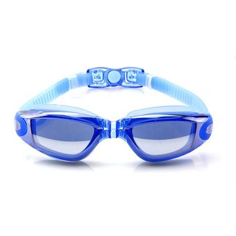 Gafas de natación de silicona profesional Anti-niebla galvanoplastia UV gafas de natación para hombres mujeres buceo agua gafas deportivas 