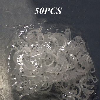 Pinzas de plástico reutilizables para plantas herramienta de fijació 