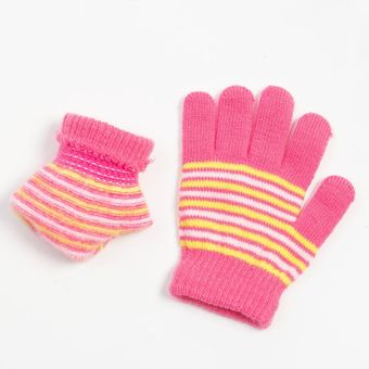 Niños invierno cálido espesar guantes para chicas y chicos 